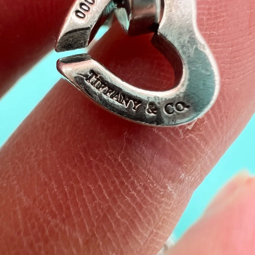 🔴Authentic Tiffany & Co Retired Vintage Multi HeartsSilver& Gold Heart Bracelet🔴 - Picture 5 of 10
